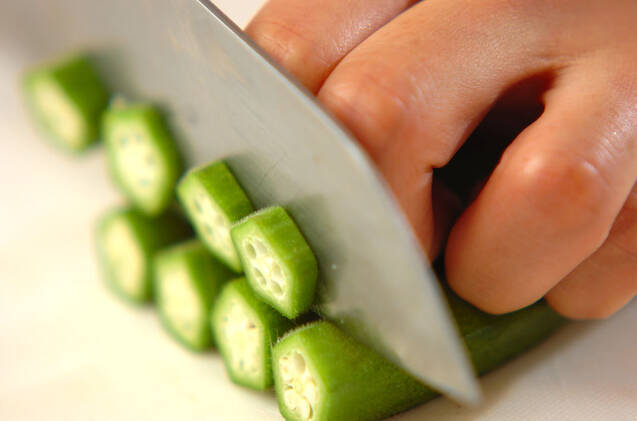 たっぷり野菜のトロロ汁の作り方の手順3