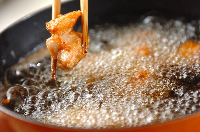 鶏の唐揚げの作り方の手順2