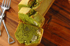 抹茶のパウンドケーキ