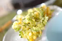 ゴーヤのかき揚げ