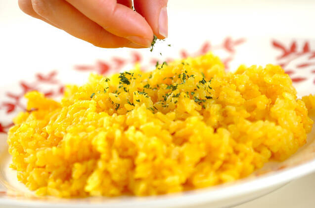 ターメリックライスの作り方の手順3