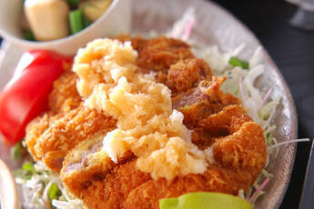 トンカツおろしダレ