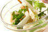 箸休めに シャキシャキ長芋とホタテの甘酢和えの作り方の手順5