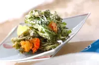 菊菜のかき揚げ