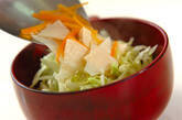 せん切りレタスのスープの作り方5