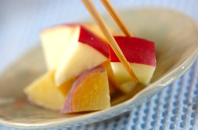 サツマイモとリンゴのサラダの作り方の手順6