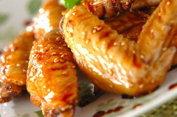 鶏のリンゴ酢煮