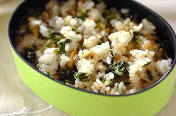 ホウレン草ライス