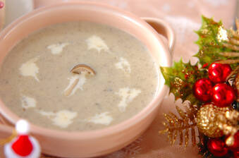 キノコのスープ