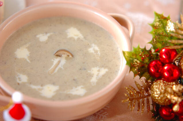 キノコのスープ