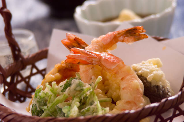 天ぷら盛り合わせ