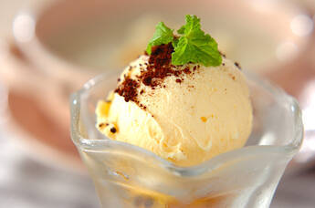 コーヒーバニラアイス