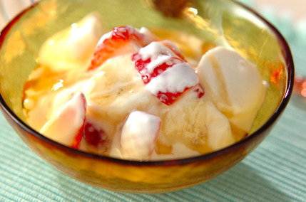 いろいろフルーツヨーグルト