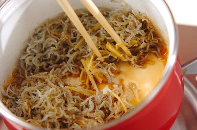 キュウリのジャコ和えの作り方の手順3