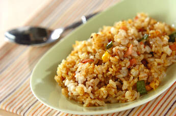 味付け簡単!ドライカレーピラフ 子どもにも人気