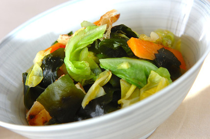 キャベツのお浸し