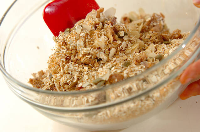 基本のグラノーラの作り方の手順5