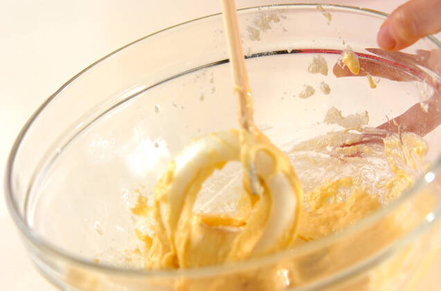 玉ネギドーナツの作り方の手順3