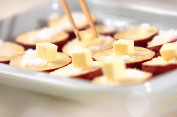 サツマイモの簡単グラッセの作り方1