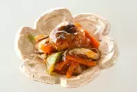 ハンバーグ甘酢あん