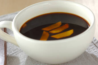 ジンジャーホットコーヒー