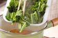 小松菜のジャコ煮の作り方4