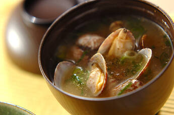 アサリのみそ汁