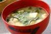 豆腐とワカメのみそ汁の作り方の手順