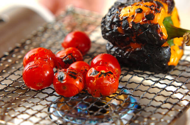 焼きパプリカとプチトマトのマリネの作り方の手順3