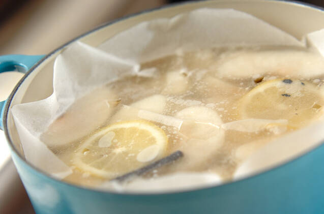 簡単！旨み凝縮 梨のコンポートとジュレ by河田 麻子さんの作り方の手順3