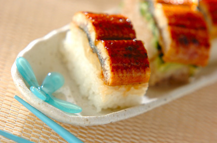 ウナギの棒ずし