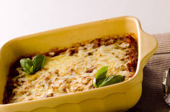 ナスとひき肉の重ね焼