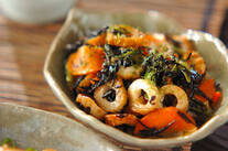 ちくわと芽ヒジキの炒め煮