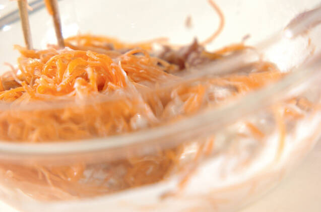 ニンジンとツナのヨーグルトサラダの作り方の手順3