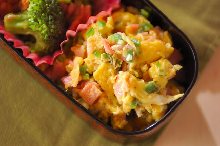 カラフルスクランブルエッグ