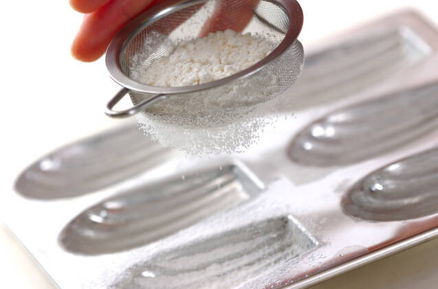 ジャム・マドレーヌの作り方の手順3