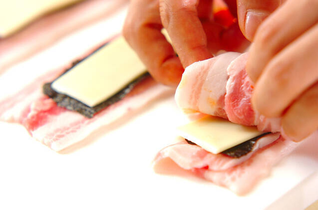 簡単！豚バラ薄切りの肉巻き 使い勝手抜群でご飯がすすむ味の作り方の手順7