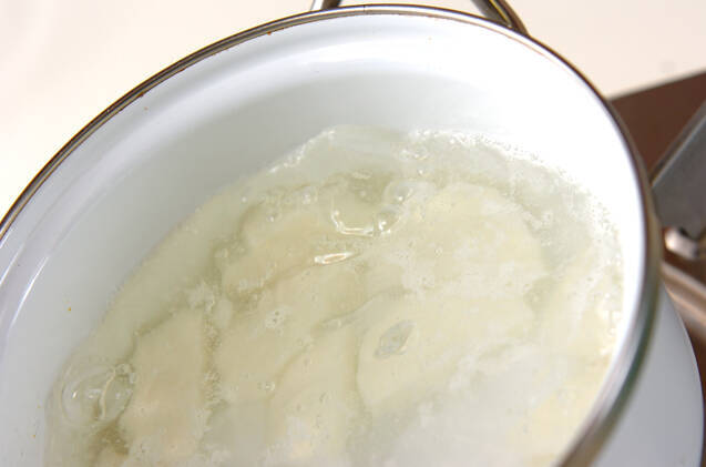 鶏肉のオレンジソースの作り方の手順4