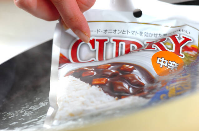 野菜炒めカレースパゲティの作り方の手順3