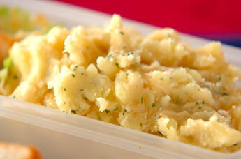 明太子入りマッシュミルクポテト