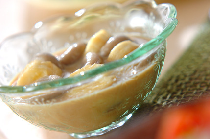 豆乳コーヒー白玉