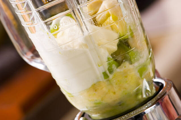 アボカドプリンの作り方の手順2