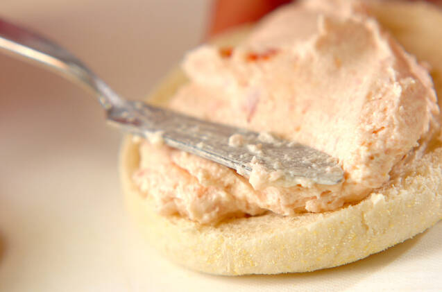 イングリッシュマフィンサンドの作り方の手順2