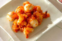 エビのケチャップ炒め