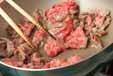 豆腐の照り牛肉のっけの作り方1