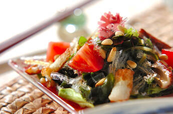 ちくわのエスニックサラダ