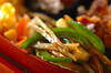 ピーマンと高野豆腐の中華炒めの作り方の手順