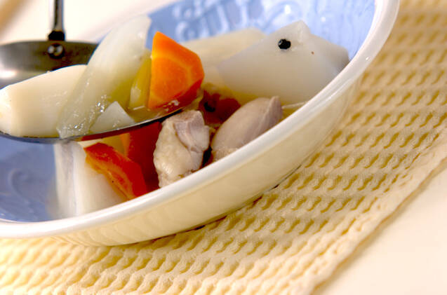 チキンとカブのポトフの作り方の手順3