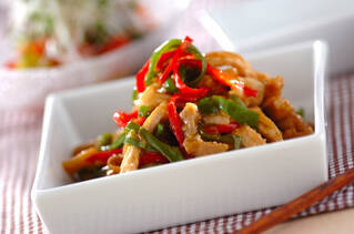 豚肉とピーマンの炒め物