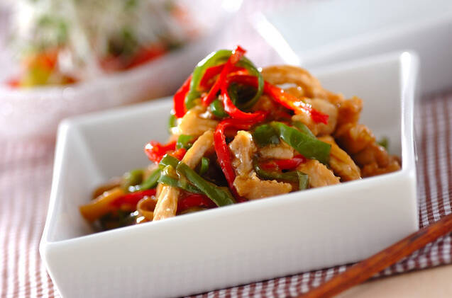 豚肉とピーマンの炒め物